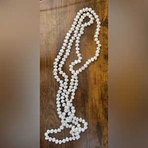 TOUS White Pearl Necklace
